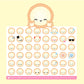 Dawn Tot Emojis | Sticker Sheet