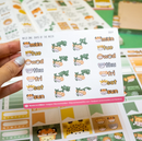 Wild One: Days of the week | Sticker Sheet