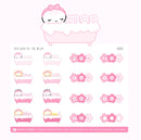 Steam Castle Days of the Week | Sticker Sheet