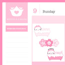 Steam Castle Days of the Week | Sticker Sheet