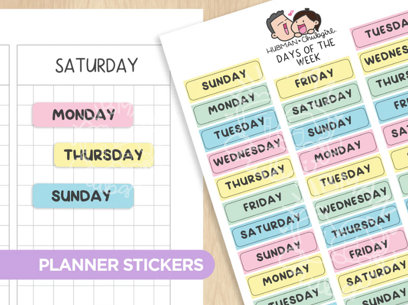 Days of the Week - Purr-fect Breakfast | Sticker Sheet