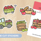 Apple Harvest | Die Cut Stickers