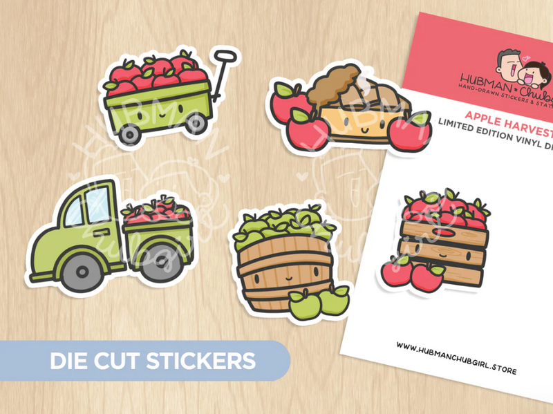 Apple Harvest | Die Cut Stickers