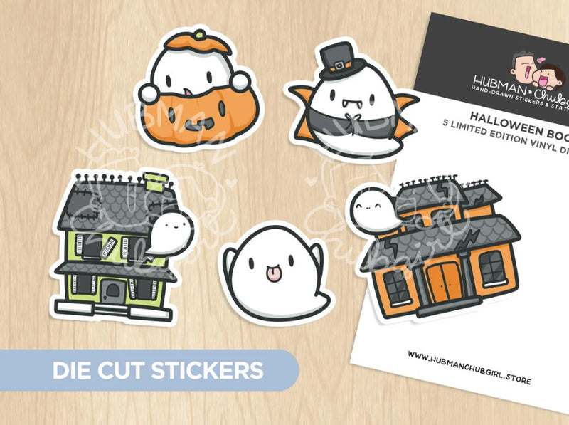 Halloween Boos | Die Cut Stickers