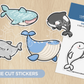 Deep Blue Sea | Die Cut Stickers