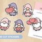 Lovely Gnomes | Die Cut Stickers