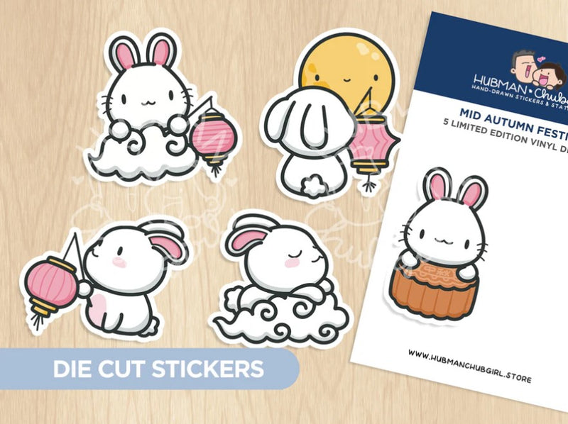 Mid-Autumn Festival | Die Cut Stickers