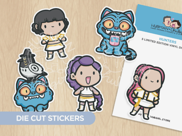 Hunters | Die Cut Stickers