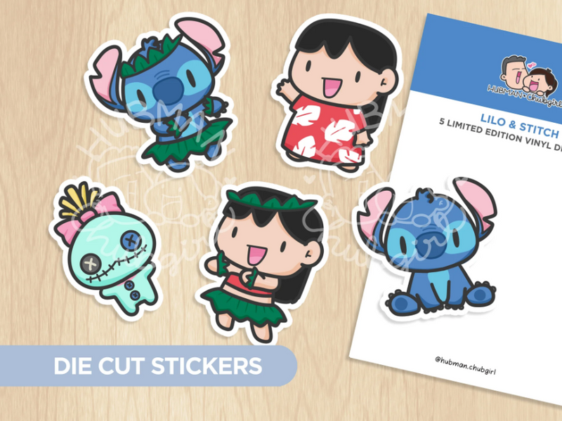 Lilo & Stitch | Die Cut Stickers