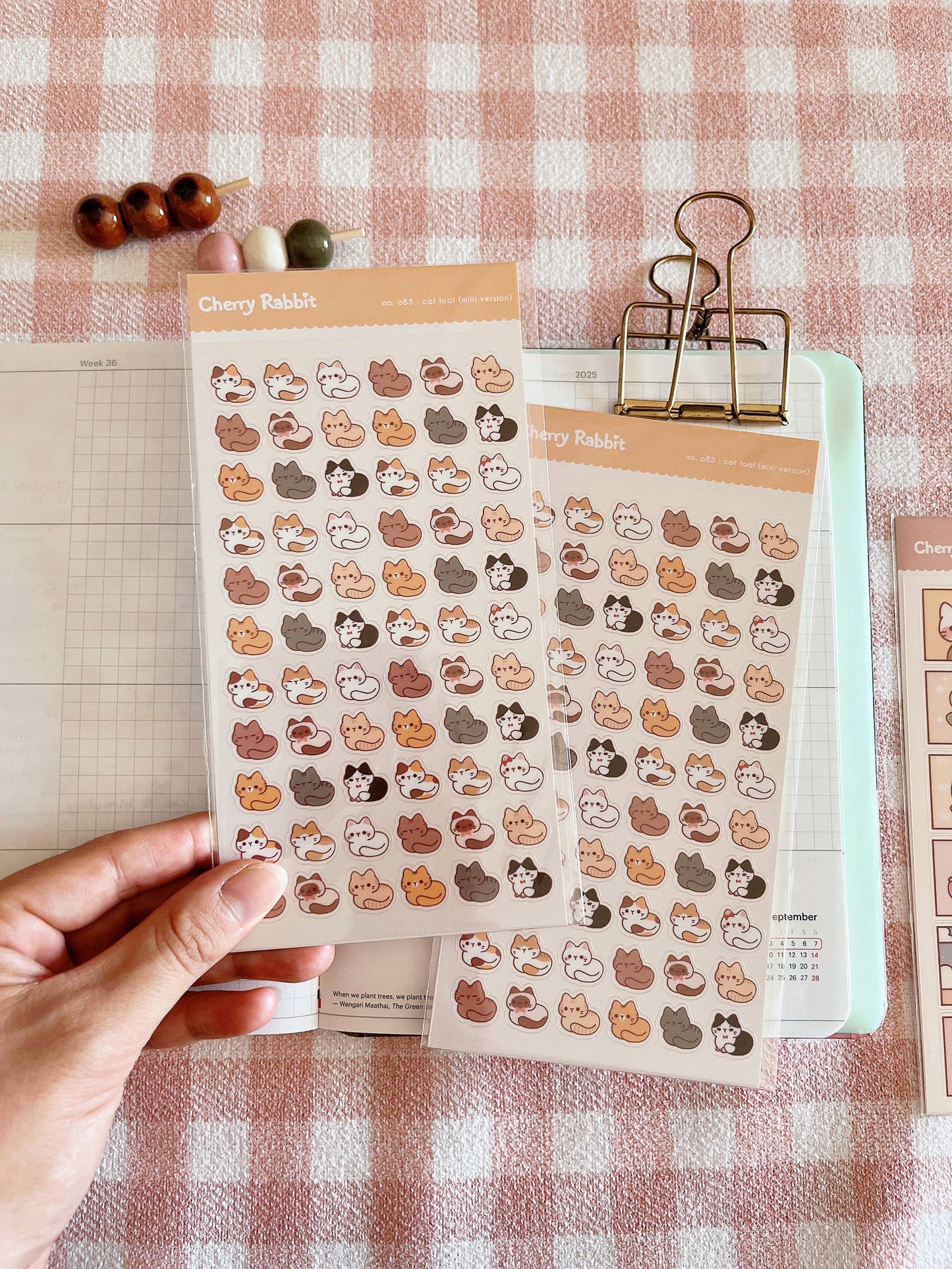 Cat Loafs (Mini) | Sticker Sheet