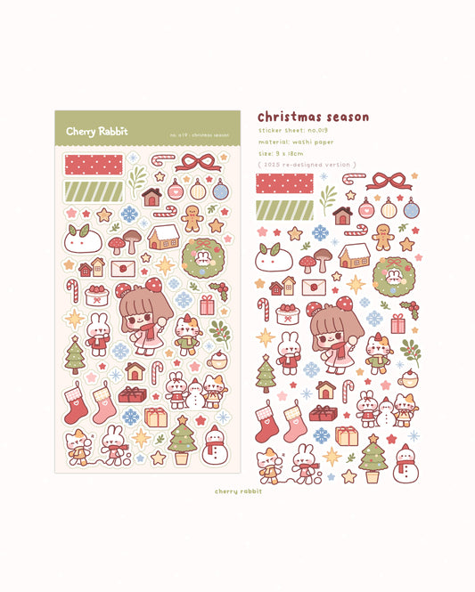 Christmas Season | Sticker Sheet
