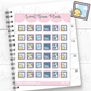 Weather Bubble Boxes| Sticker Sheet
