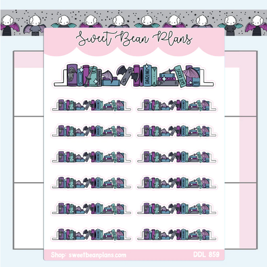 ACOTAR Bookshelf | Sticker Sheet