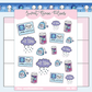 Sad Day Doodles | Sticker Sheet