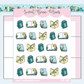 March 2024 Books | Sticker Sheet
