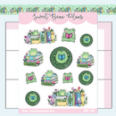 Bookish Frogs | Sticker Sheet