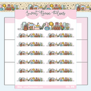 Spring Bookshelf | Sticker Sheet