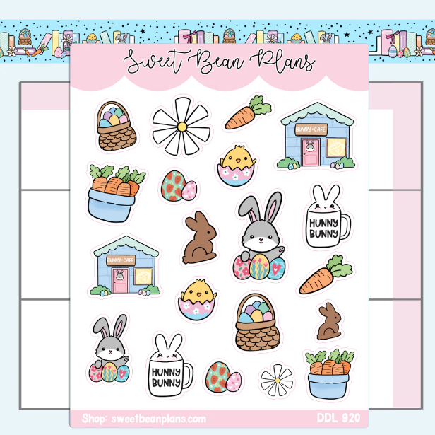 Easter Doodles | Sticker Sheet
