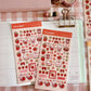 Sweet Strawberry | Sticker Sheet