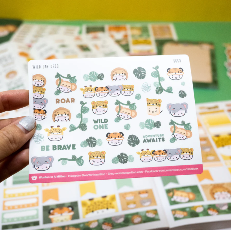 Wild One: Deco | Sticker Sheet