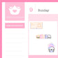 Crabby's Library Deco | Sticker Sheet