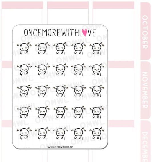 Defeated Arrows | Sticker Sheet