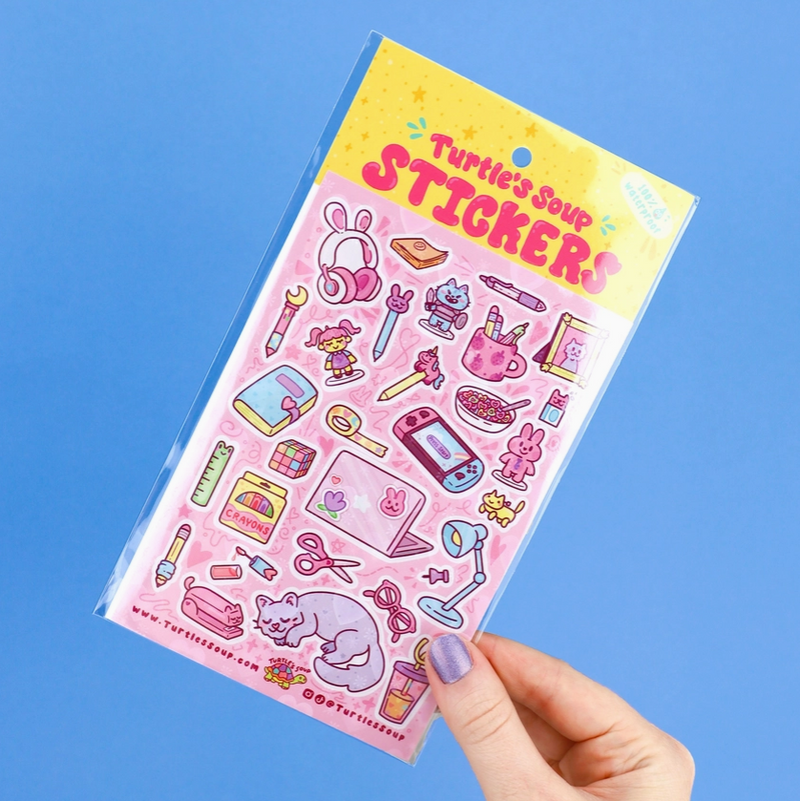 Desk Stuff | Vinyl Sticker Sheet