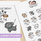 Doggie Walks | Sticker Sheet