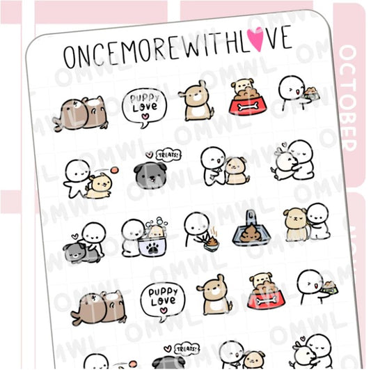 Puppy Dog Love | Sticker Sheet
