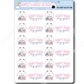 Kawaii Poe - Don't Yuck My Yum | Sticker Sheet