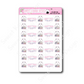 Kawaii Poe - Don't Yuck My Yum | Sticker Sheet