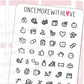 Doodled Icons Pt. 2 | Sticker Sheet