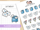 Drop Off/Pick Up Mail | Sticker Sheet