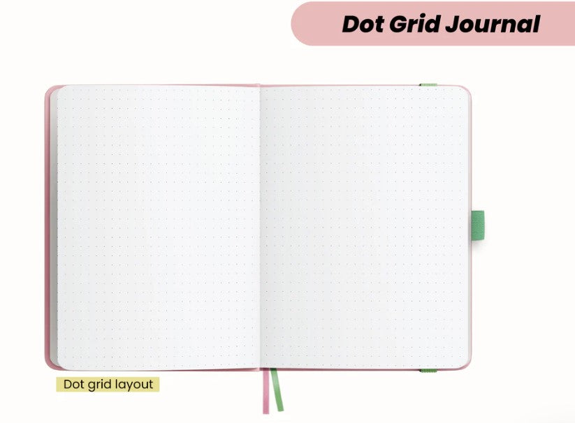 Hubman & Chubgirl - Dot Grid Journal