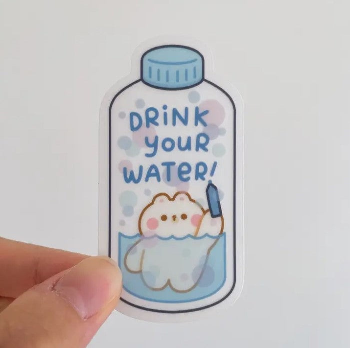 Drink Your Water | Vinyl Sticker