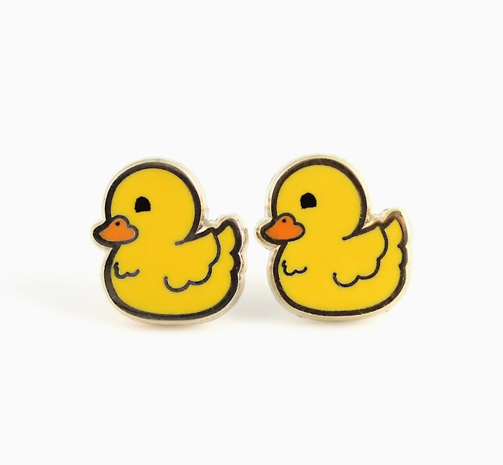 Rubber Ducky | Earrings