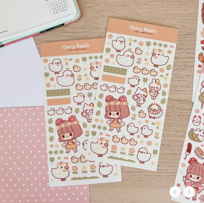 Duck Friends | Sticker Sheet