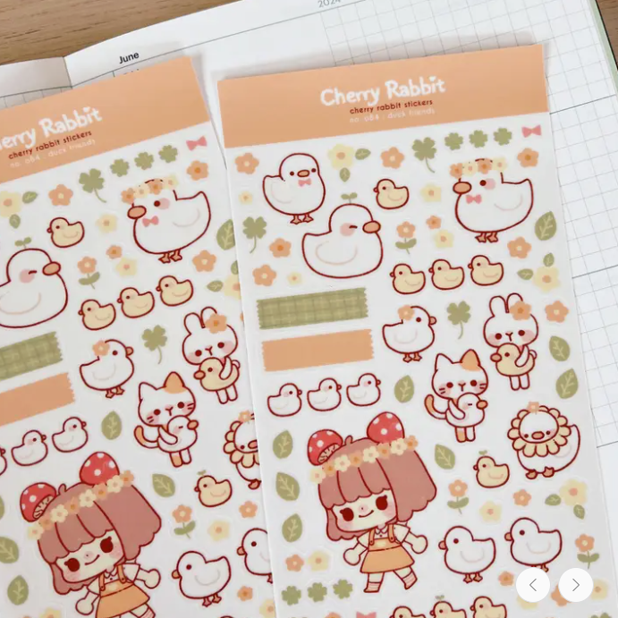 Duck Friends | Sticker Sheet