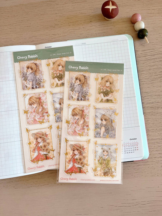 Flower Series | Sticker Sheet