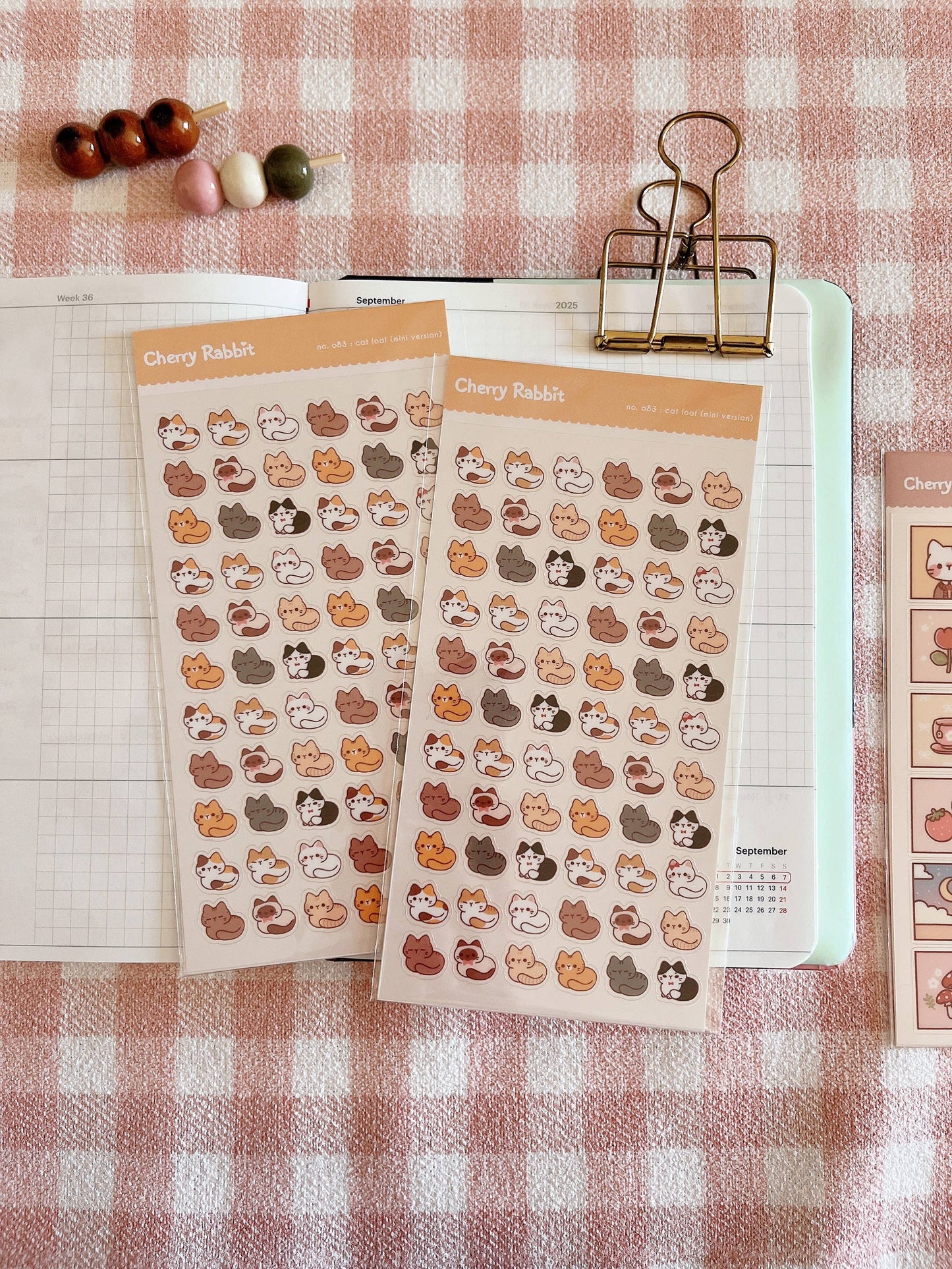 Cat Loafs (Mini) | Sticker Sheet