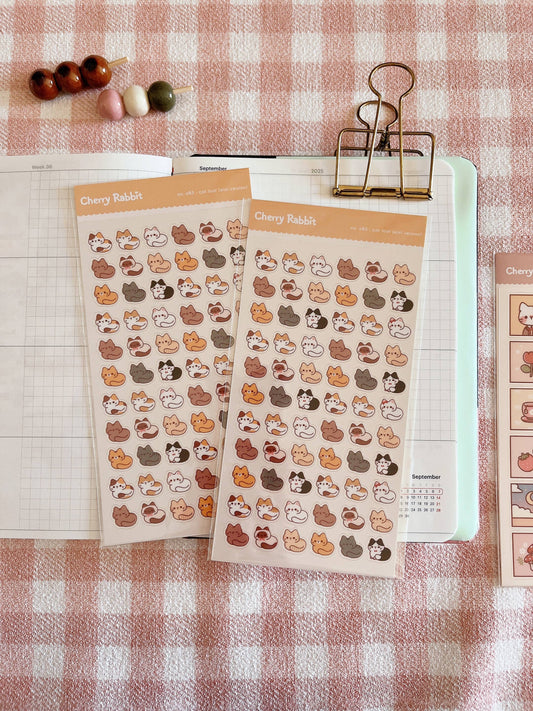 Cat Loafs (Mini) | Sticker Sheet