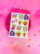 Bookish Garden | Sticker Sheet