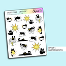 Edgar Weather Deco | Sticker Sheet