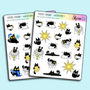 Edgar Weather Deco | Sticker Sheet