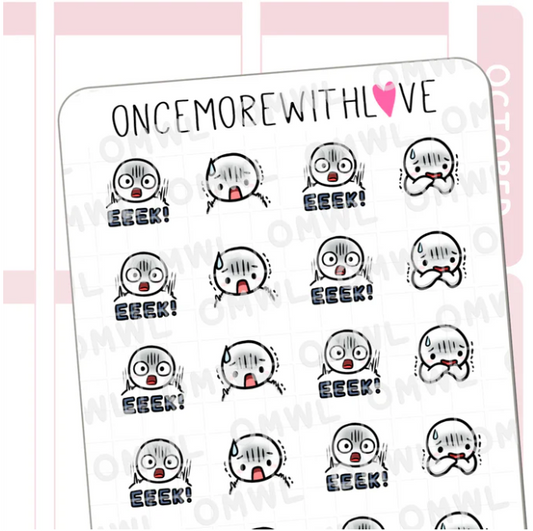 Eek! | Sticker Sheet