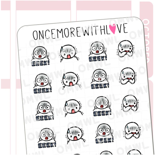 Eek! | Sticker Sheet