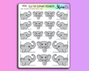 Ella the Elephant Peekaboo Deco | Sticker Sheet