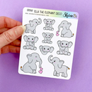 Ella the Elephant Deco | Sticker Sheet