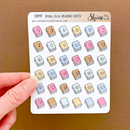 Ella Reading Dates | Sticker Sheet