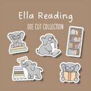 Ella Reading | Die Cut Stickers